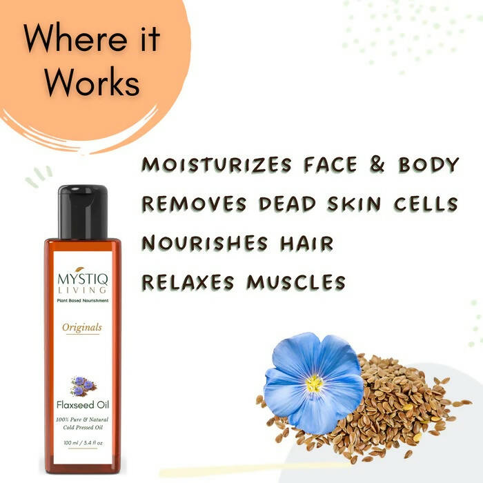 Mystiq Living Originals Flaxseed Oil - Distacart