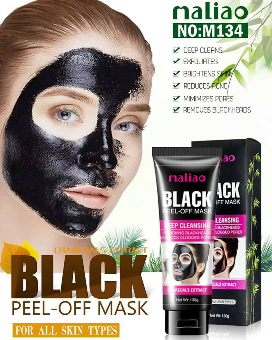 Maliao Professional Black Peel-Off Mask - Distacart