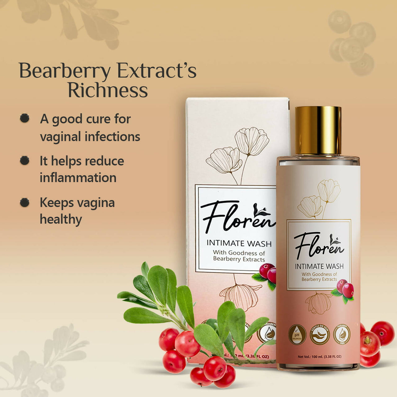 Floren Intimate Hygiene Wash - Distacart