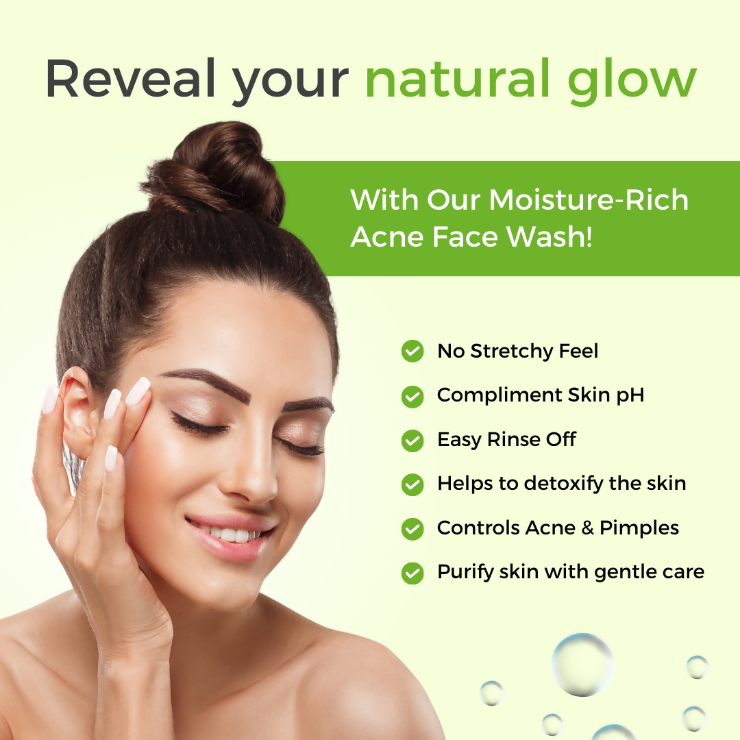 Prisa Organics Neem & Aloe Vera Purifying Face Wash - Distacart