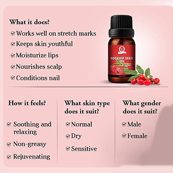 Vital Organics Rosehip Seed Oil