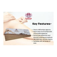 Thumbnail for Estavito Adorn Wax Strips Hair Remover-Chocolate Fragranced - Distacart