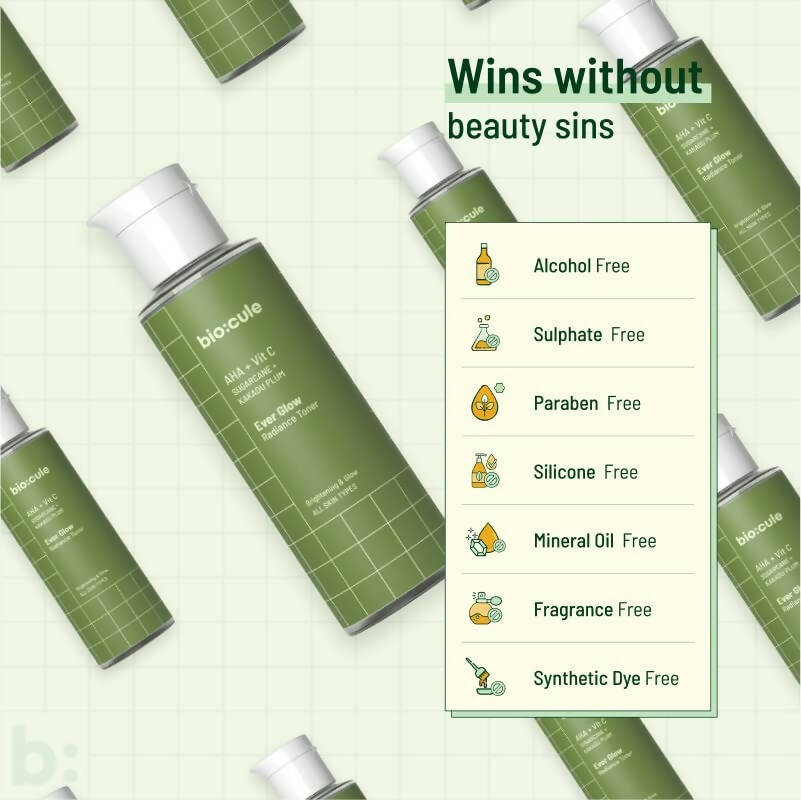 Biocule Ever Glow Radiance Vitamin C Face Toner - Distacart