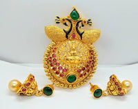 Thumbnail for Multicolor Kemp Temple Pendant Set