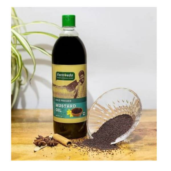 Farmveda Cold Pressed Mustard Oil - Distacart