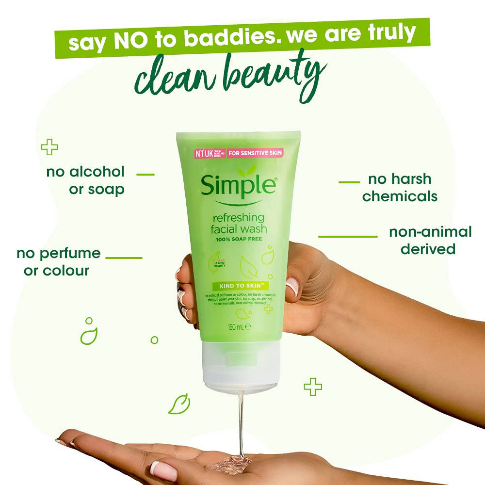 Simple Refreshing Facial Wash - Distacart