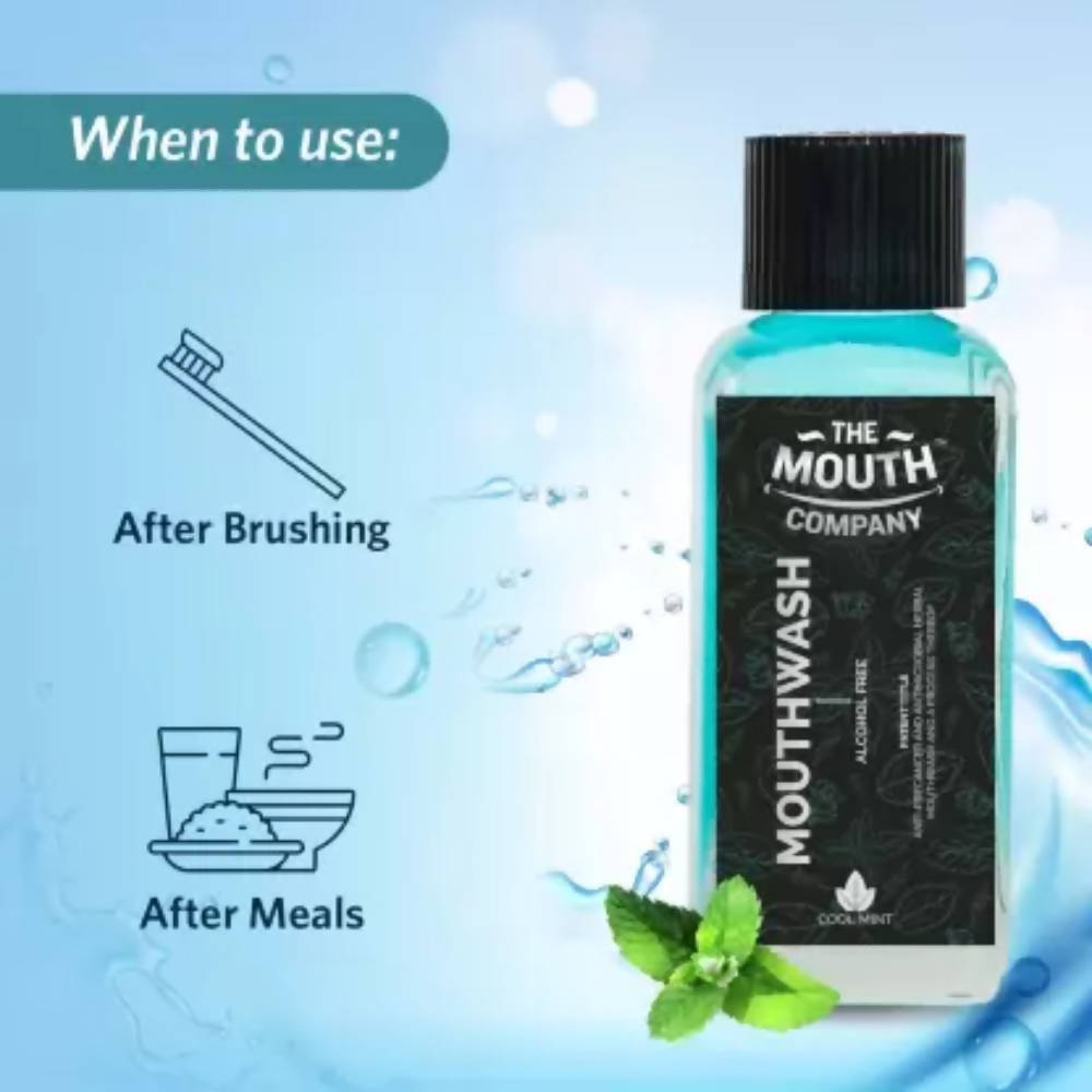 The Mouth Company Cool Mint Mouthwash
