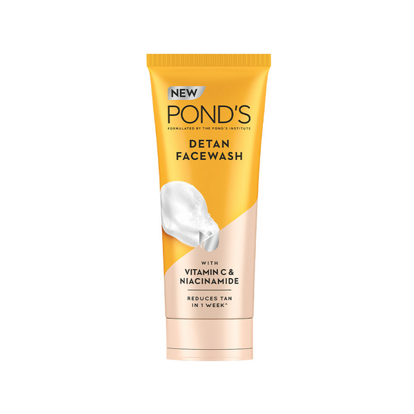 Ponds Detan Facewash with Vitamin C & Niacinamide - Distacart