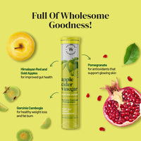 Thumbnail for Wellbeing Nutrition Apple Cider Vinegar Effervescent Tablets - Distacart