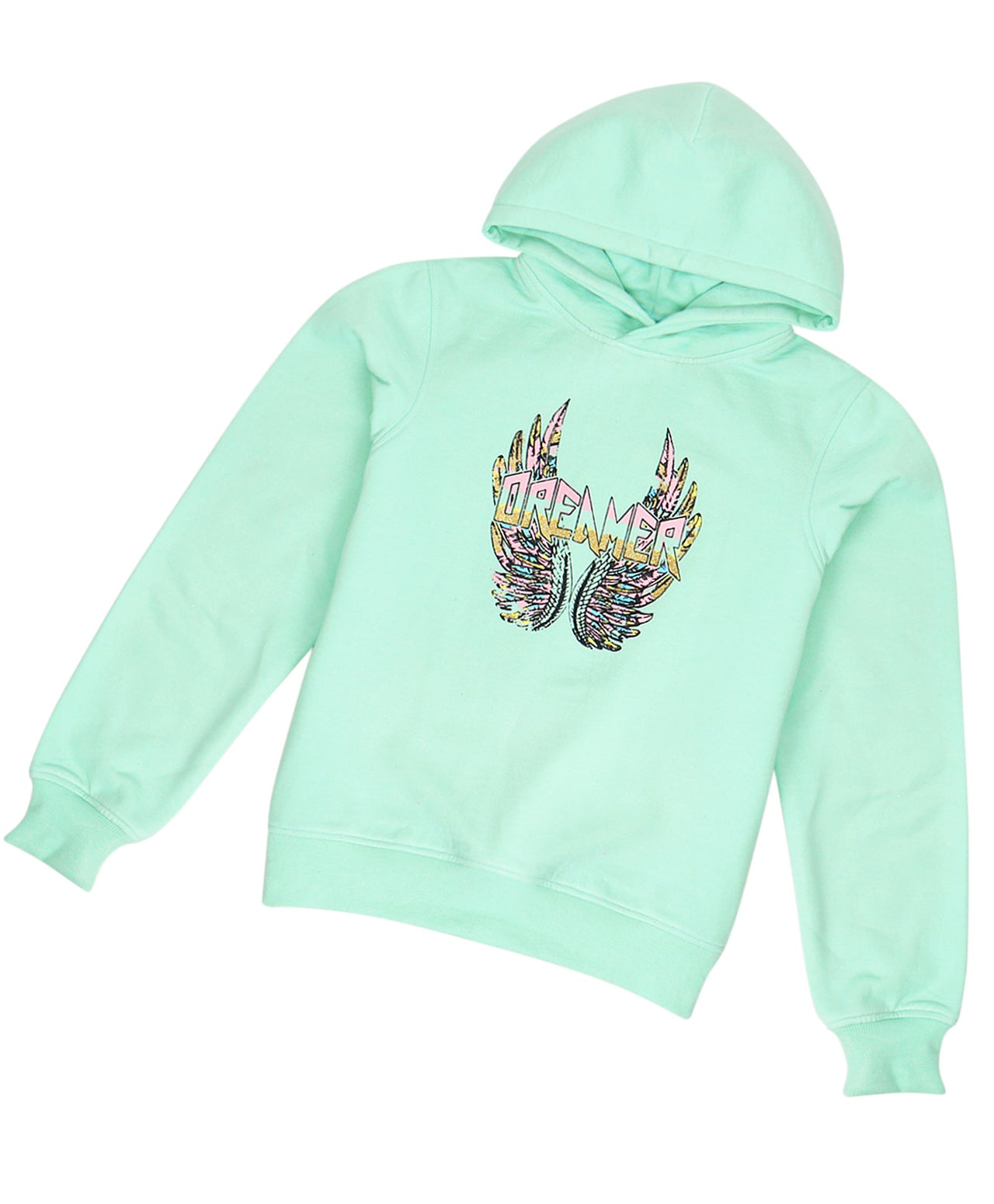 Girls Printed Hooded Sweatshirt - Mini Marvels - Distacart
