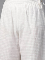 Thumbnail for Anubhutee Coral Pink & White Printed Kurta with Palazzos - Distacart