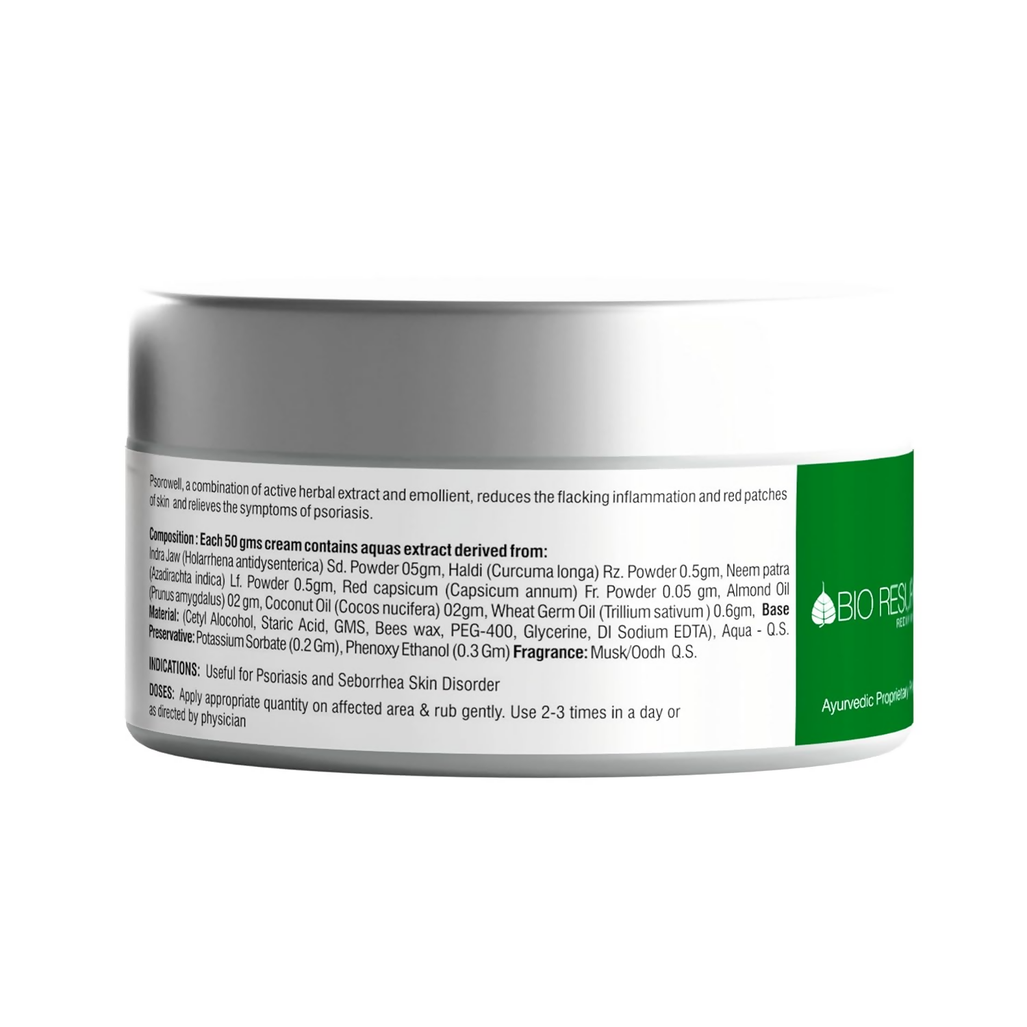 Bio Resurge Life Psorowell Cream - Distacart