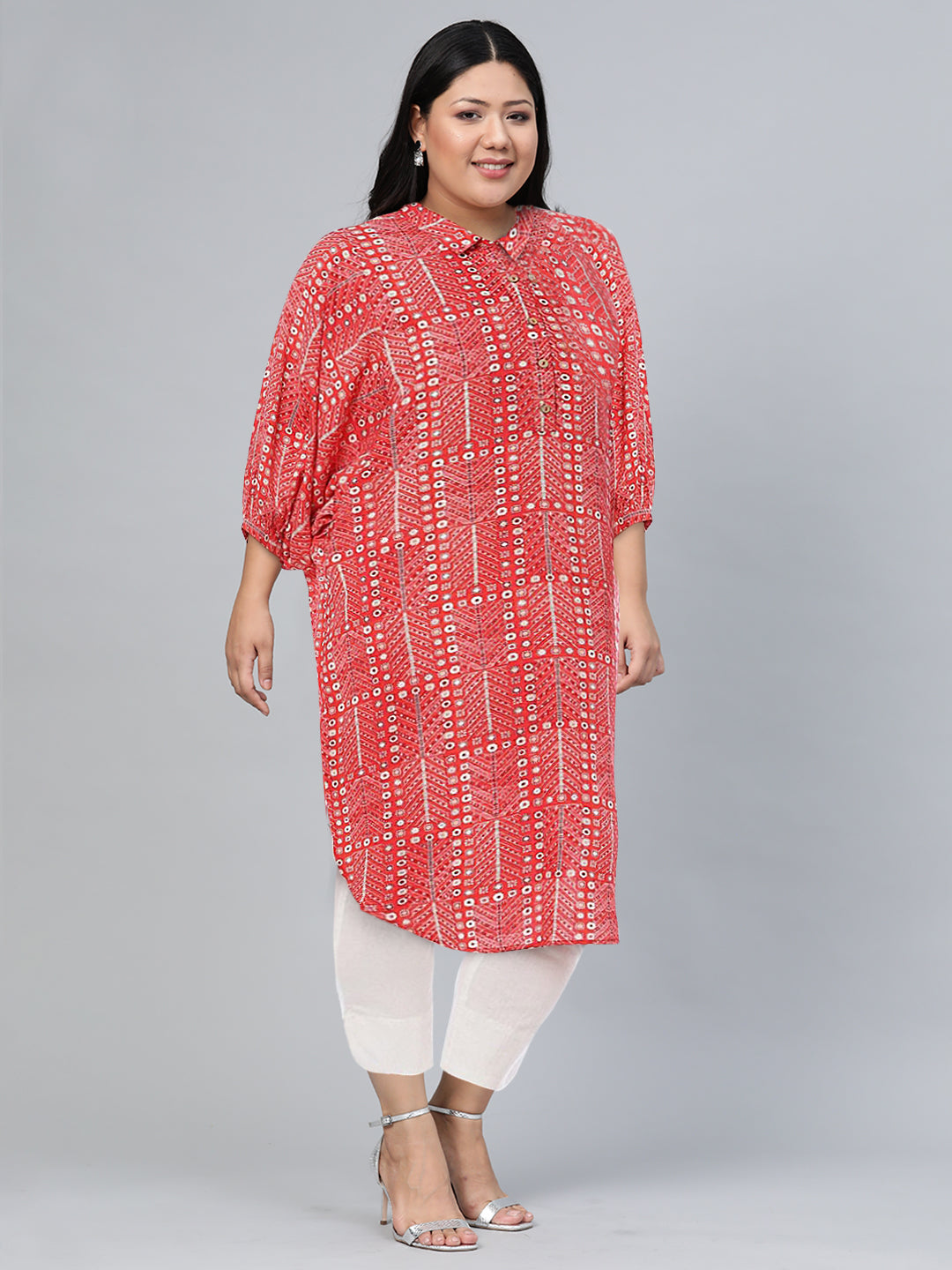 Biba Women Ethnic Motifs Printed Kurta - Distacart