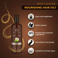 Thumbnail for The Man Company Nourishing Hair Oil - Distacart