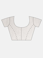 Thumbnail for Tikhi Imli White & Pink Organza Printed Saree - Distacart