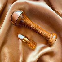 Thumbnail for Natural Vibes Kansa Face Massage Wand with Free Gold Beauty Elixir Oil - Distacart