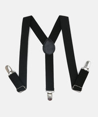 Thumbnail for Manet Boys Solid Suspenders - Black - Distacart