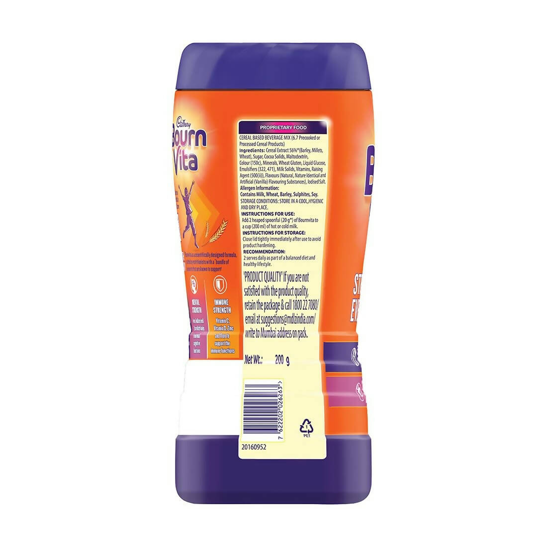 Cadbury Bournvita Chocolate Nutrition Drink - Distacart