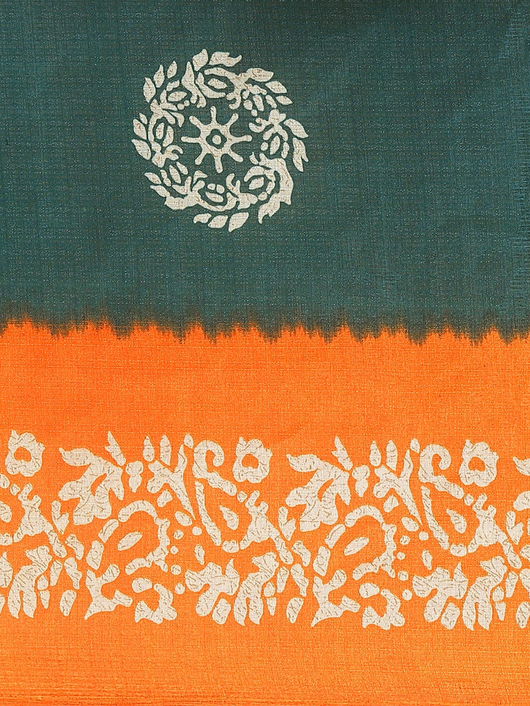 Saree Mall Green & Beige Printed Saree - Distacart