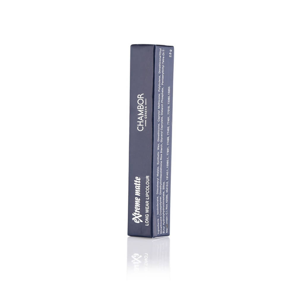 Chambor Fiery Red 03 Extreme Matte Long Wear Lip