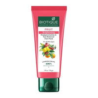 Thumbnail for Biotique Advanced Ayurveda Fruit Brightening Depigmentation & Tan Removal Face Pack - Distacart