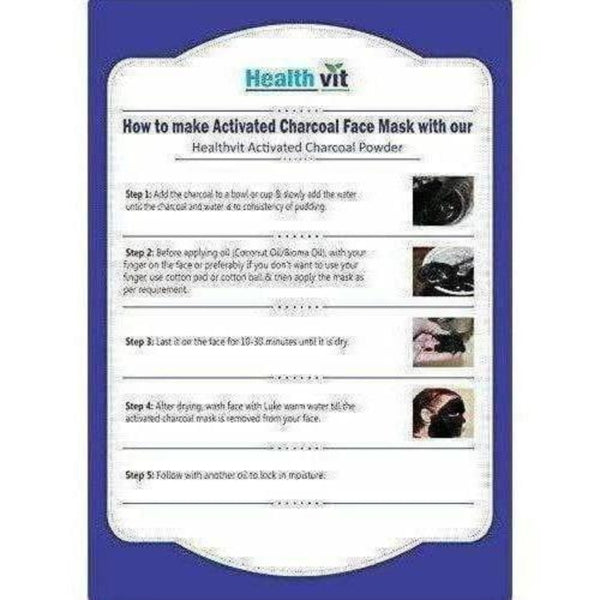 HealthVit Activated Charcoal Powder