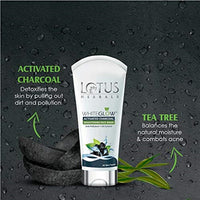 Thumbnail for Lotus Herbals WhiteGlow Activated Charcoal Brightening Facewash
