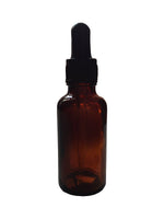 Thumbnail for Nature's Tattva Amber Coloured Bottle with Glass Dropper, Brown