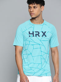 Thumbnail for HRX By Hrithik Roshan Training Men Rapid-Dry Brand Carrier T-shirt - Distacart