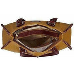 Thumbnail for Women's Handbag (Beige And Maroon) - Distacart