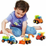 Thumbnail for Multi Color - Unbreakable Automobile Car Toys for Kids Set of 4 - Distacart