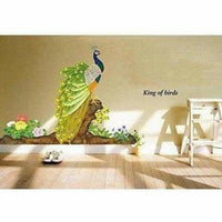Thumbnail for Multicolor - Decals Design Peacock Bird Wall Sticker - Distacart