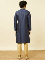 Thumbnail for Manyavar Mandarin Collar Kurta with Pyjamas - Distacart