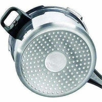 Thumbnail for Induction Base Aluminum Pressure Cooker - 5 Litres - Distacart