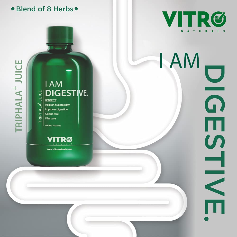 Vitro Naturals I Am Digestive Triphala+ Juice