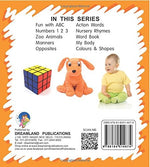 Thumbnail for Dreamland Kiddy Board Book - Colours & Shapes - Distacart