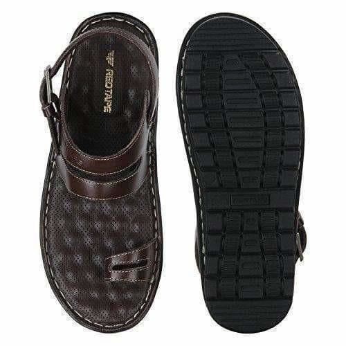 Red Tape Men's Sandals Leather - Distacart