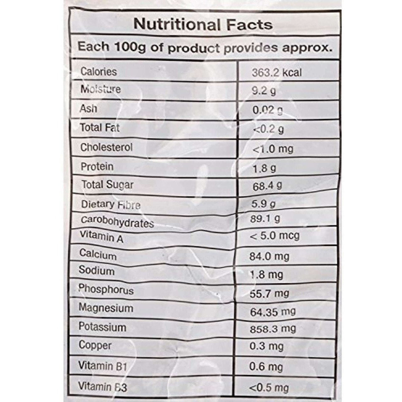 Emperor Seedless Dates - Deseeded 500g Pouch - Distacart