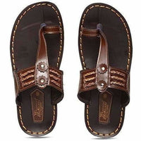 Thumbnail for Men's Brown Flip-Flops - Distacart