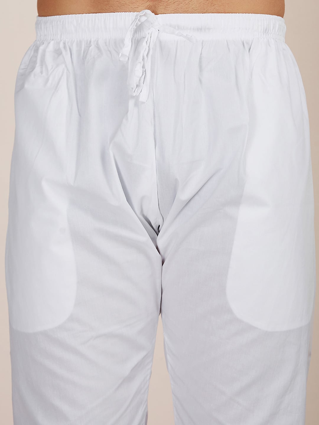 Manyavar Men Printed Pure Cotton Kurta with Pyjamas - Distacart