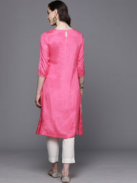 Thumbnail for Biba Ethnic Motifs Printed Layered Fusion Kurta - Distacart