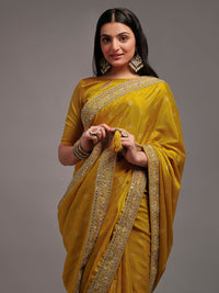 Thumbnail for Kalini Floral Embroidered Saree - Distacart