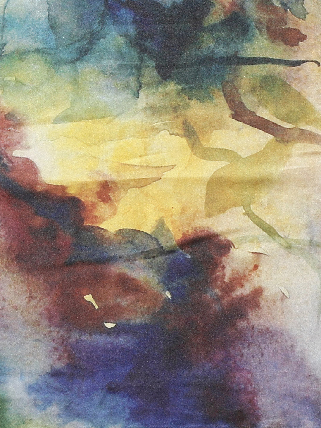 Tikhi Imli White & Pink Digital Floral Print Saree - Distacart