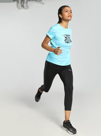 Thumbnail for Puma Women Printed Running T-Shirt - Distacart