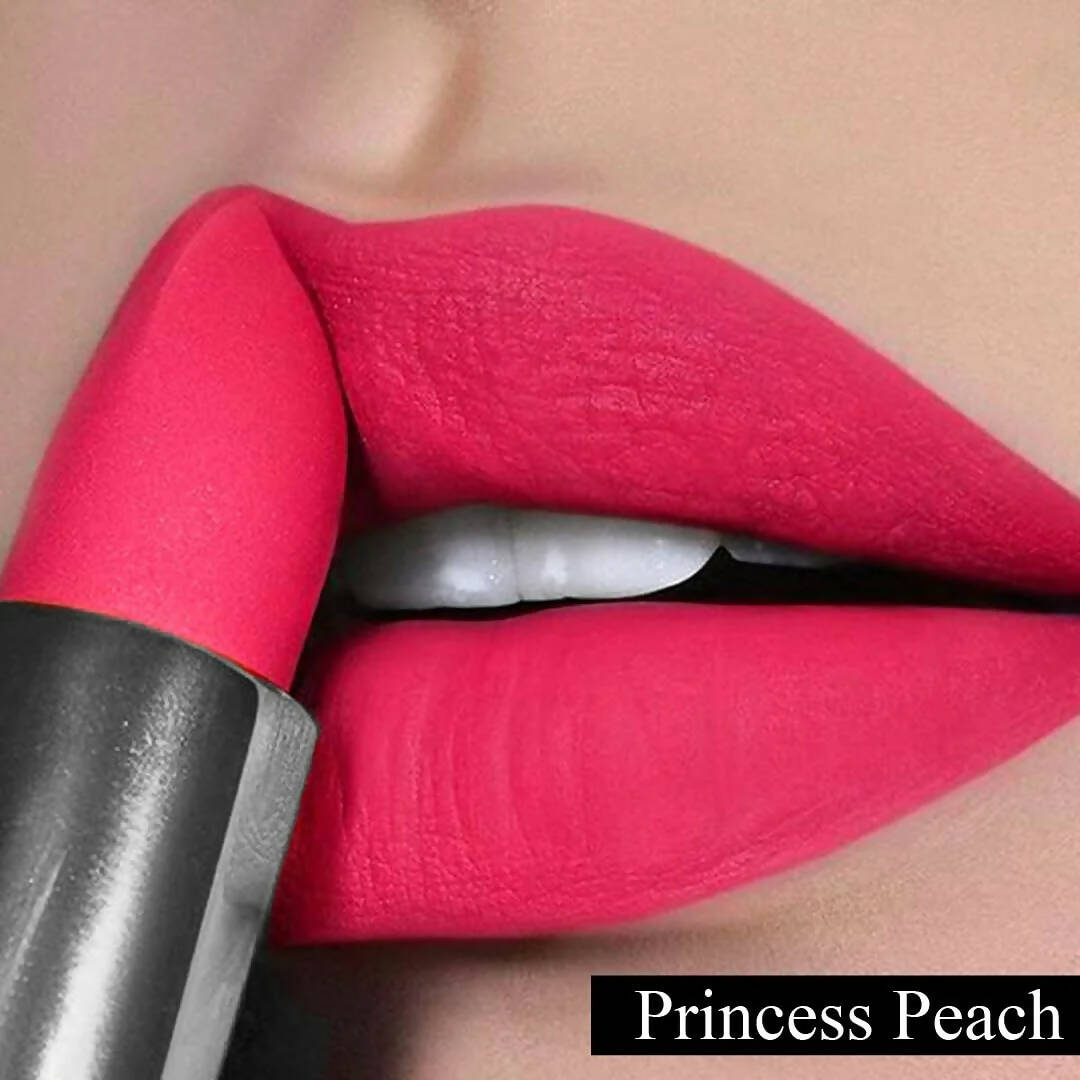 FLiCKA Wear Me Everywhere Creamy Matte Lipstick Princess Peach - Distacart
