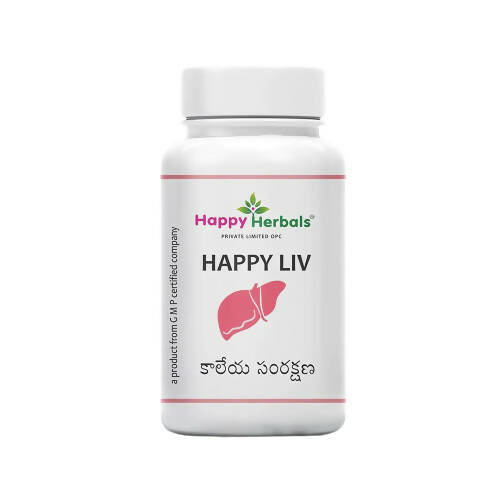 Happy Herbals Happy Liv Tablets - Distacart