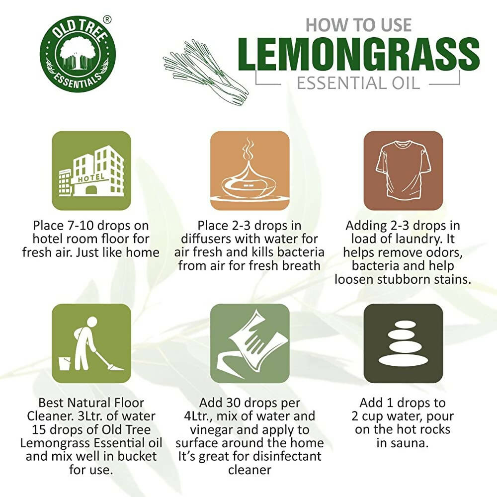 Old Tree Lemongrass Essential Oil - Distacart