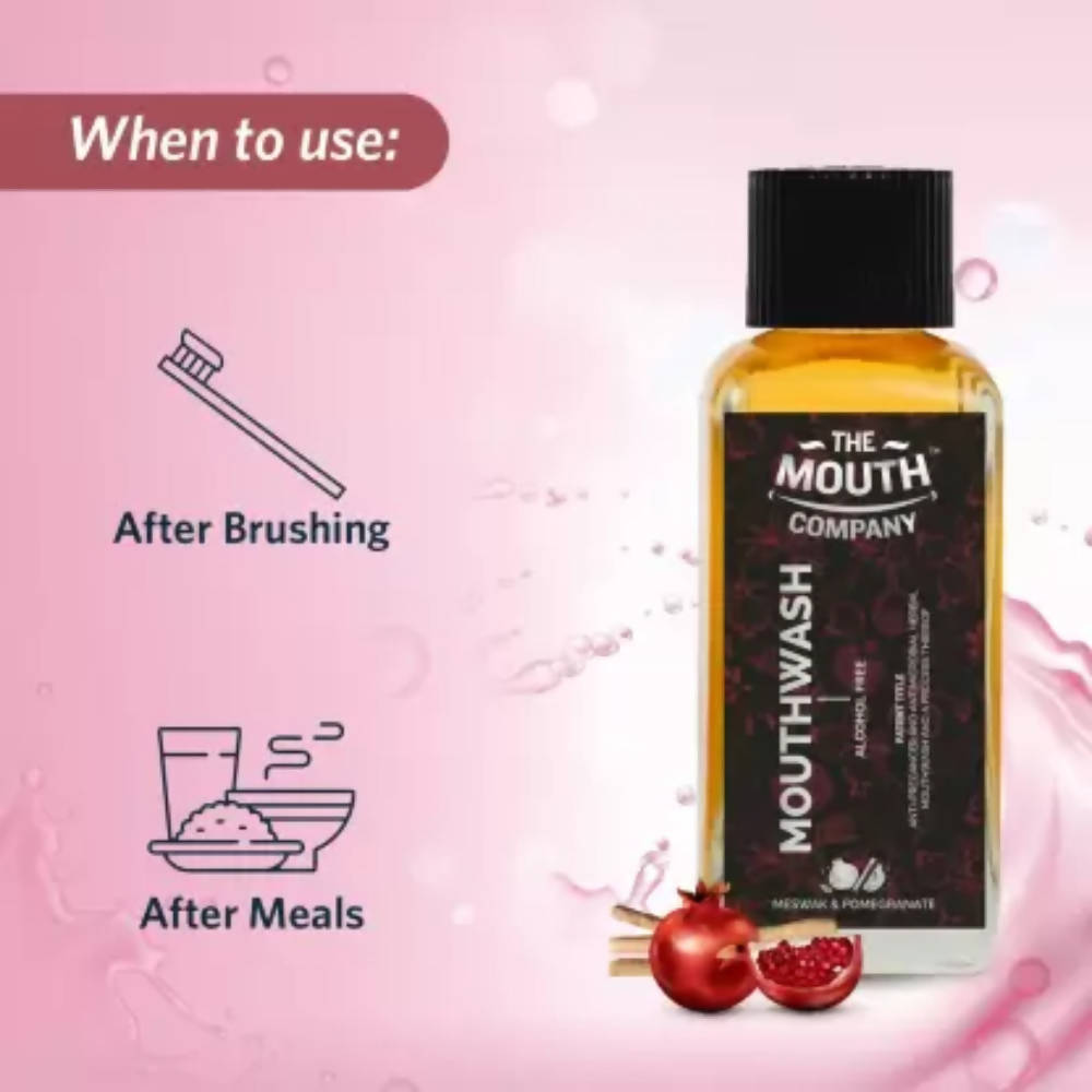 The Mouth Company Meswak & Pomegranate Mouthwash
