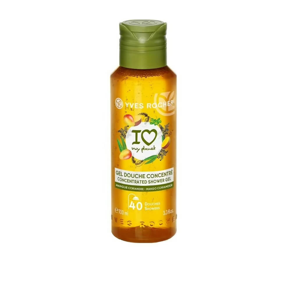 Yves Rocher Concentrated Shower Gel - Mango & Coriander - Distacart