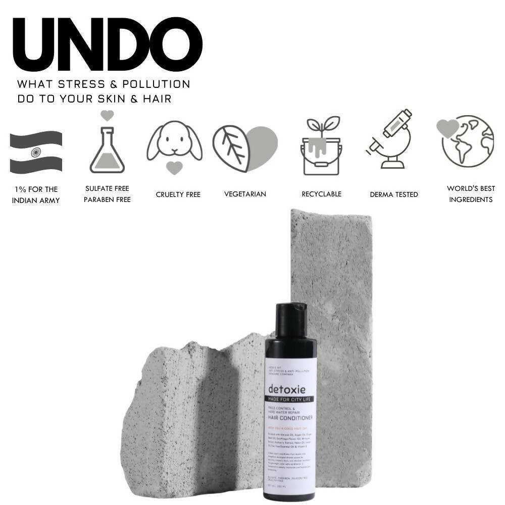 Detoxie Frizz Control & Hard Water Repair Hair Conditioner - Distacart